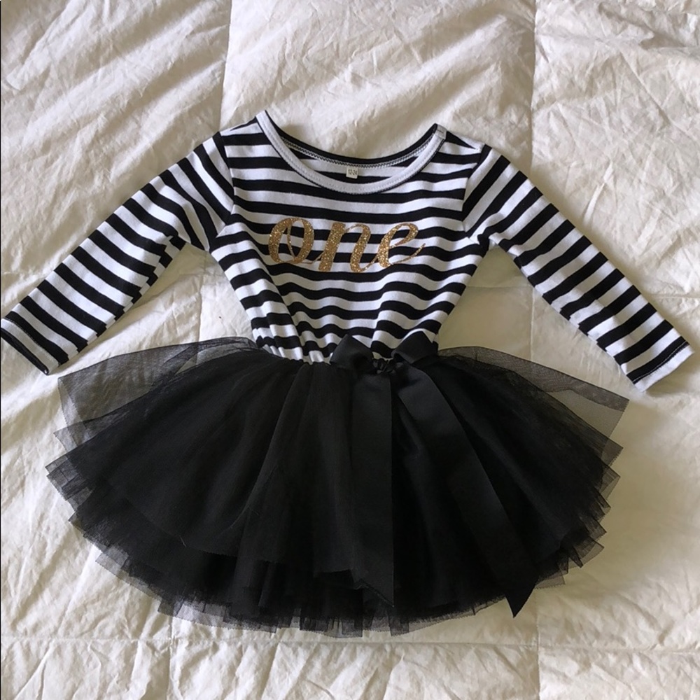First Birthday Tutu Dress 12-24 Months